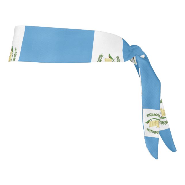 Guatemala flag  tie headband (Rotate 90)
