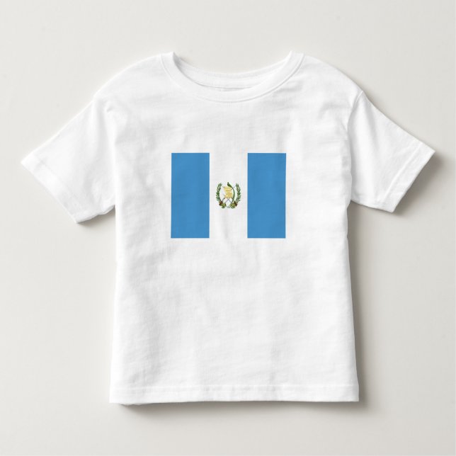 Guatemala Flag Toddler T-shirt (Front)