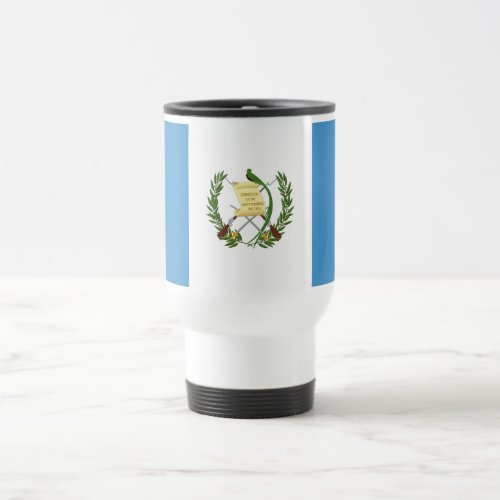 Guatemala Flag Travel Mug