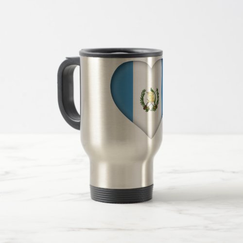 Guatemala Flag Travel Mug