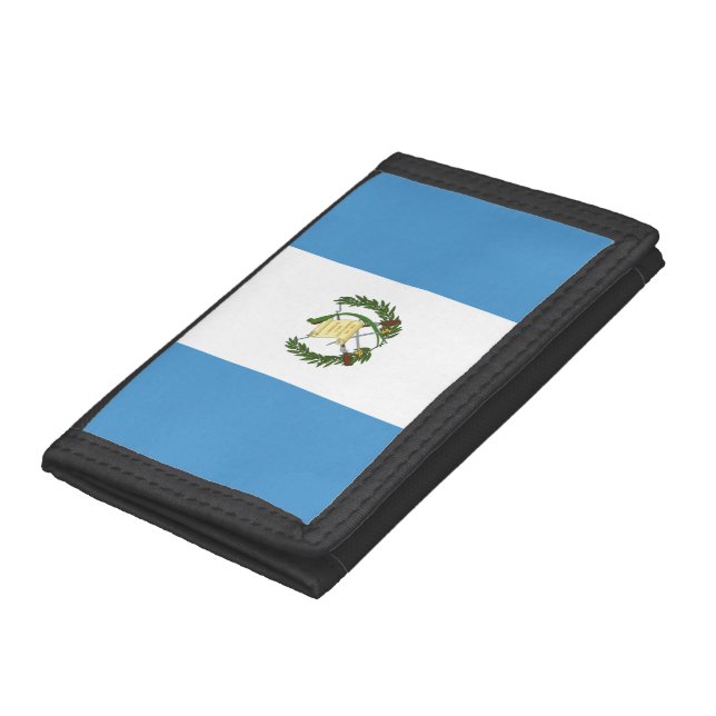 Guatemala Flag Tri-fold Wallet (Bottom)
