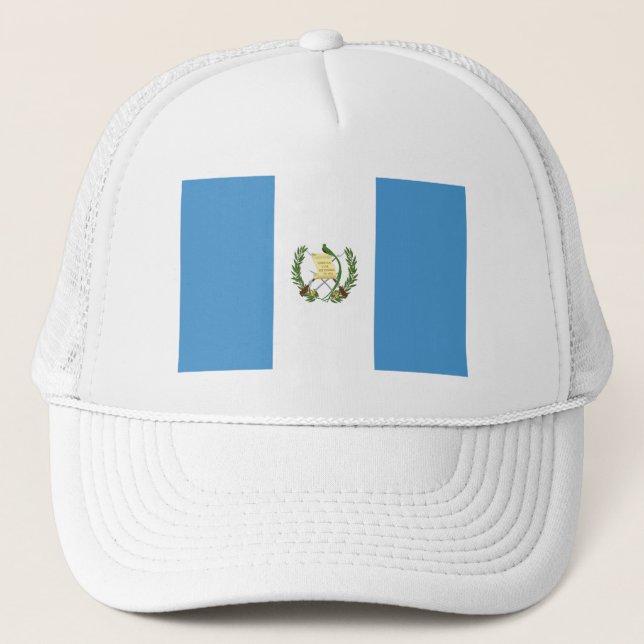 Guatemala Flag Trucker Hat (Front)