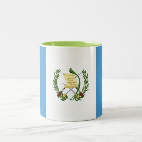 Guatemala Flag Two_Tone Coffee Mug