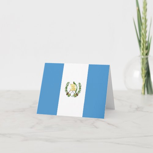 Guatemala Guatemala Flag Card