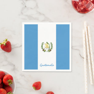 Guatemala & Guatemala Flag party fashion/sport fan Napkins