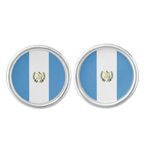 Guatemala Guatemalan Flag Cufflinks