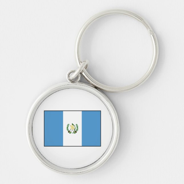 Guatemala – Guatemalan Flag Keychain (Front)