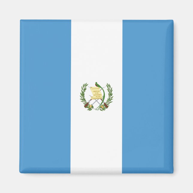 Guatemala (Guatemalan) Flag Magnet (Front)