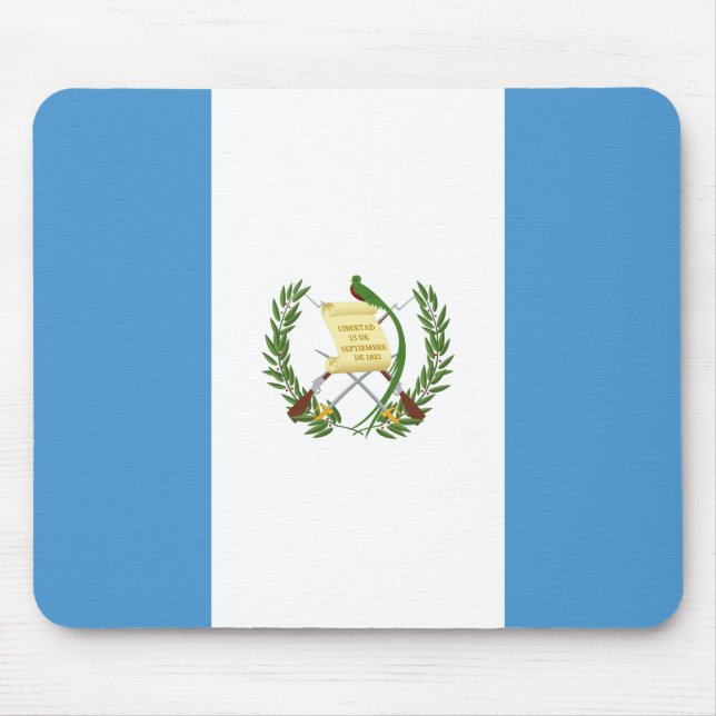 Guatemala (Guatemalan) Flag Mouse Pad (Front)