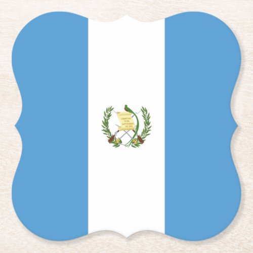 Guatemala Guatemalan Flag Paper Coaster