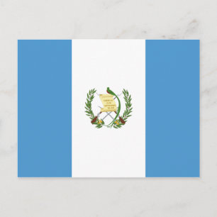 Guatemala (Guatemalan) Flag Postcard