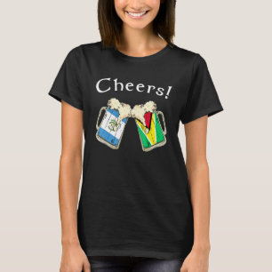 Guatemala Guayana Flag Cheers Beer Grown Patriot C T-Shirt