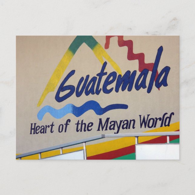 Guatemala, Heart of the Mayan World Postcard (Front)