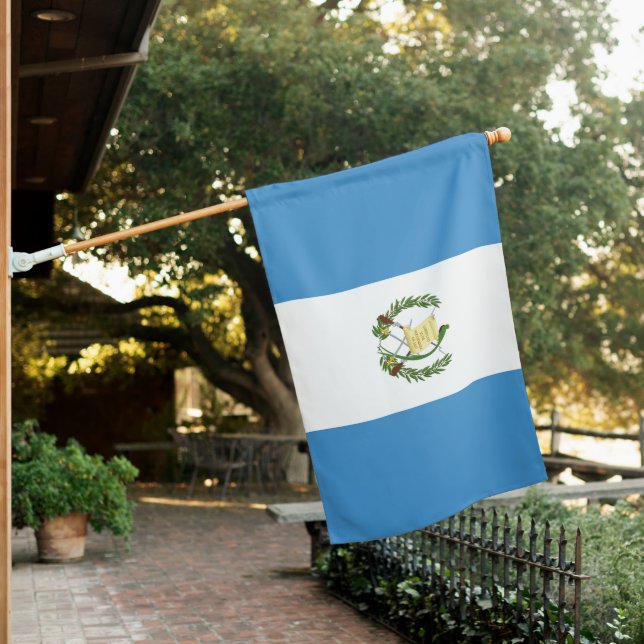 Guatemala House Flag (In SItu)