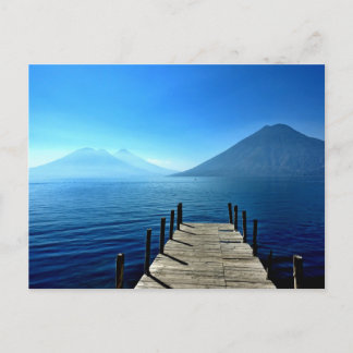 Guatemala - Lago Atitlan Sunrise Postcard