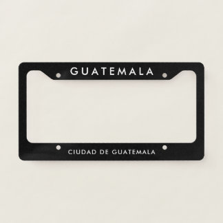 Guatemala License Plate Frame