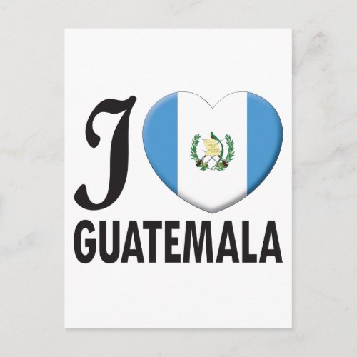 Guatemala Love Postcard