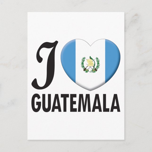 Guatemala Love Postcard (Front)