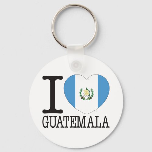 Guatemala Love v2 Keychain