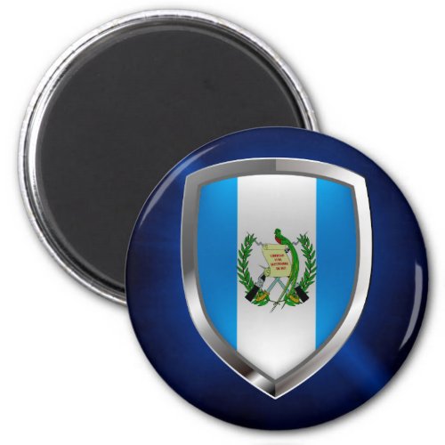 Guatemala Mettalic Emblem Magnet