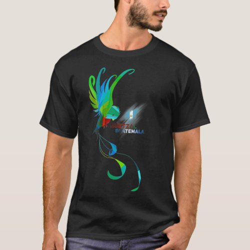 Guatemala  National Bird Quetzal T_Shirt
