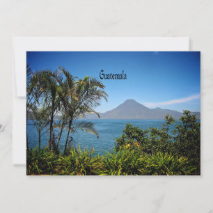 Guatemala, Nature's Beautiful Landscape, Card