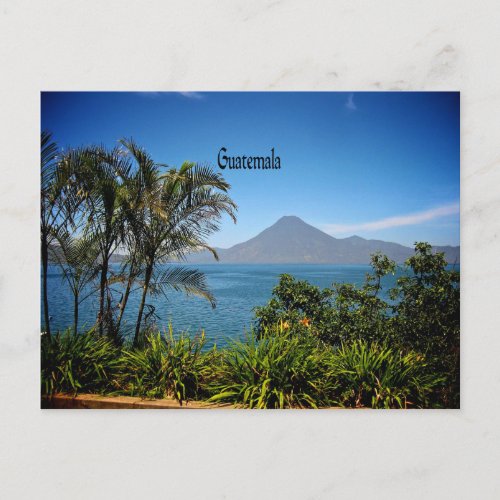 Guatemala Natures Beautiful Landscape Postcard