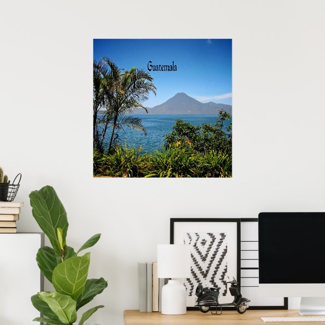 Guatemala, Nature's Beautiful Landscape Poster (Home Office)