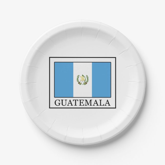 Guatemala Paper Plates (Front)