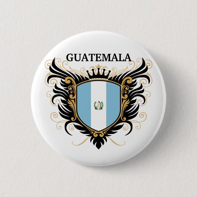 Guatemala [personalize] button (Front)