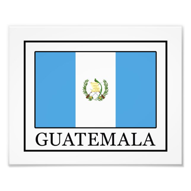Guatemala Photo Print (Front)