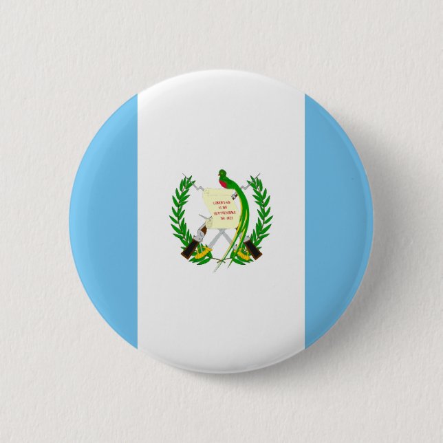 Guatemala Pinback Button (Front)
