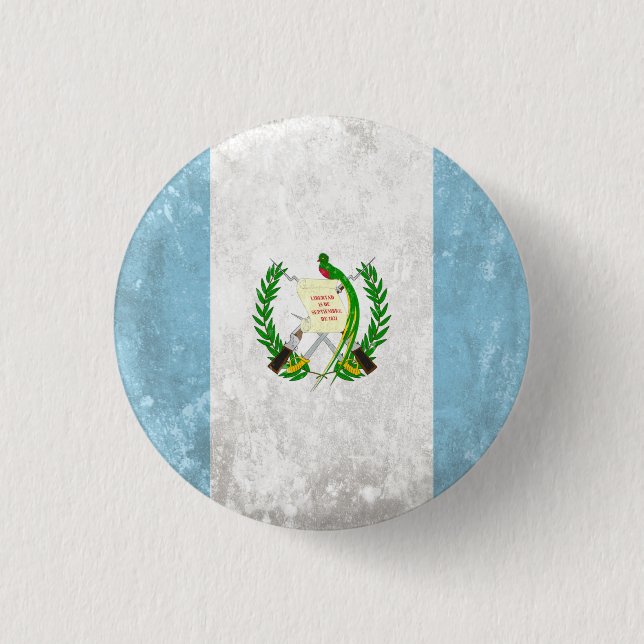 Guatemala Pinback Button (Front)