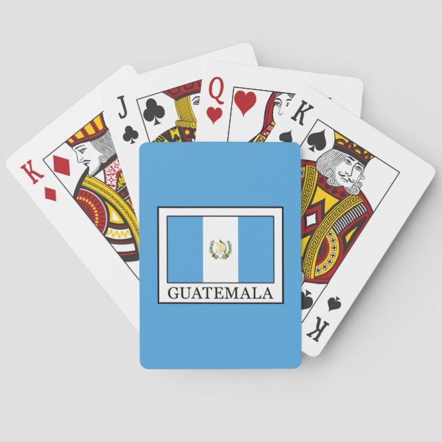 Guatemala Poker Cards (Back)