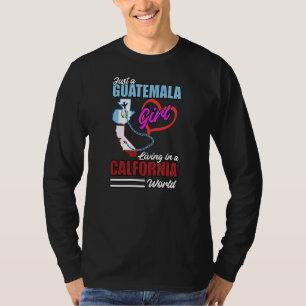 Guatemala Proud Hispanic Guate Flag Guatemalan Cha T-Shirt