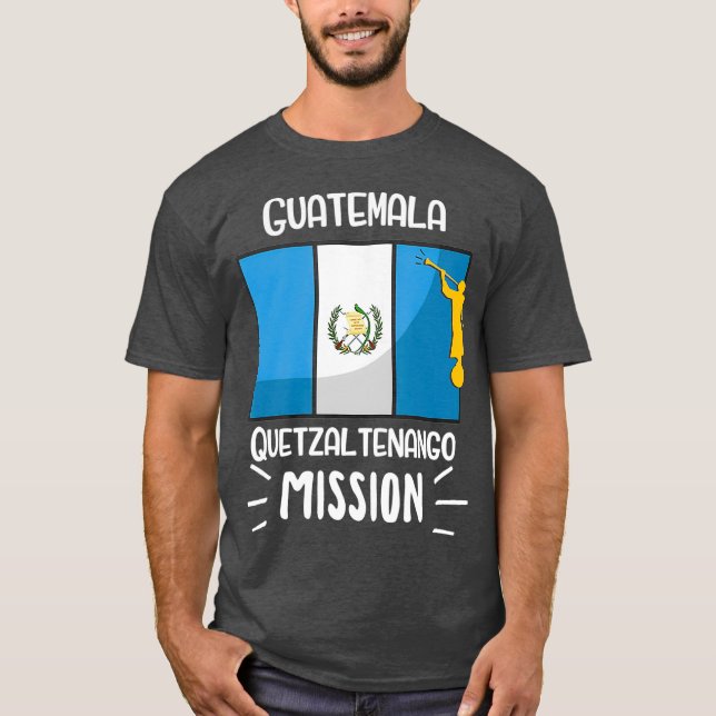 Guatemala Quetzaltenango Mormon LDS Mission Gift T-Shirt (Front)