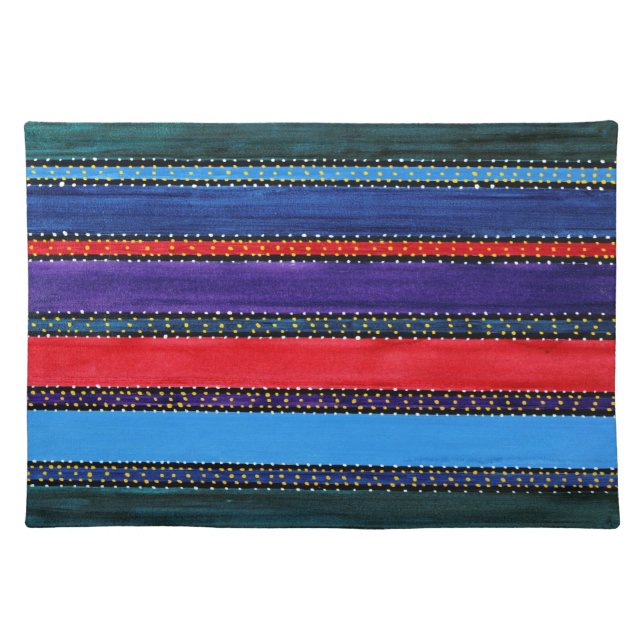 Guatemala Rainbow Placemat (Front)