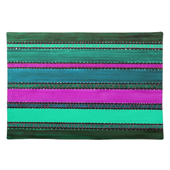 Guatemala Rainbow Placemat (Front)