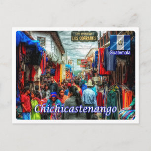 Guatemala - Santo Tomás Chichicastenango - Postcard
