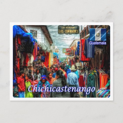 Guatemala _ Santo Toms Chichicastenango _ Postcard