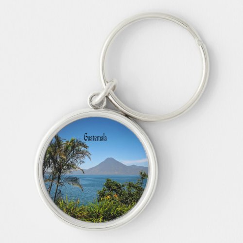 Guatemala scenic photograph keychain