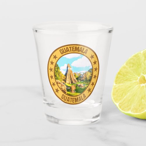 Guatemala                                          shot glass