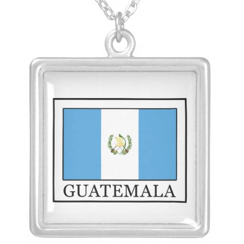 Guatemala Silver Plated Necklace
