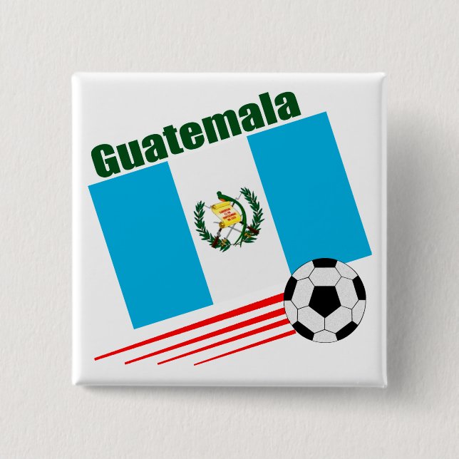 Guatemala Soccer Team Button (Front)