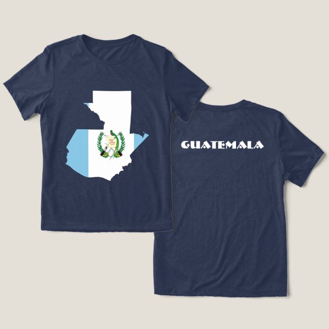 Guatemala  Special Tourist Gift Classic Tri-Blend Shirt (Design Front & Back)