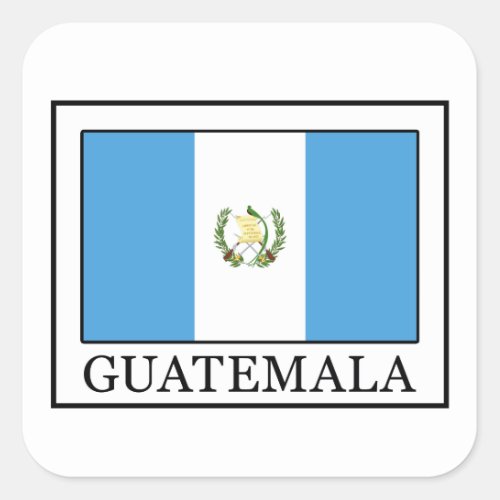 Guatemala Square Sticker