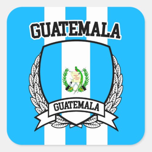 Guatemala Square Sticker