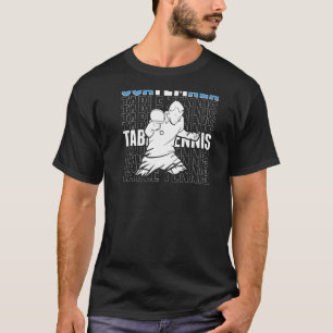 Guatemala Table Tennis Support Guatemalan Ping P T-Shirt