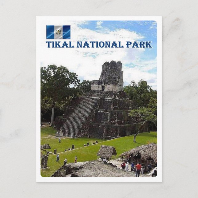 Guatemala - Tikal - National Park - Postcard (Front)