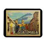 Guatemala Vintage Travel Magnet at Zazzle